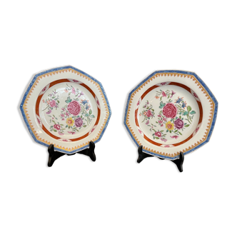 Assiettes compagnie des indes