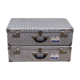 Valises vintage aluminium 1950