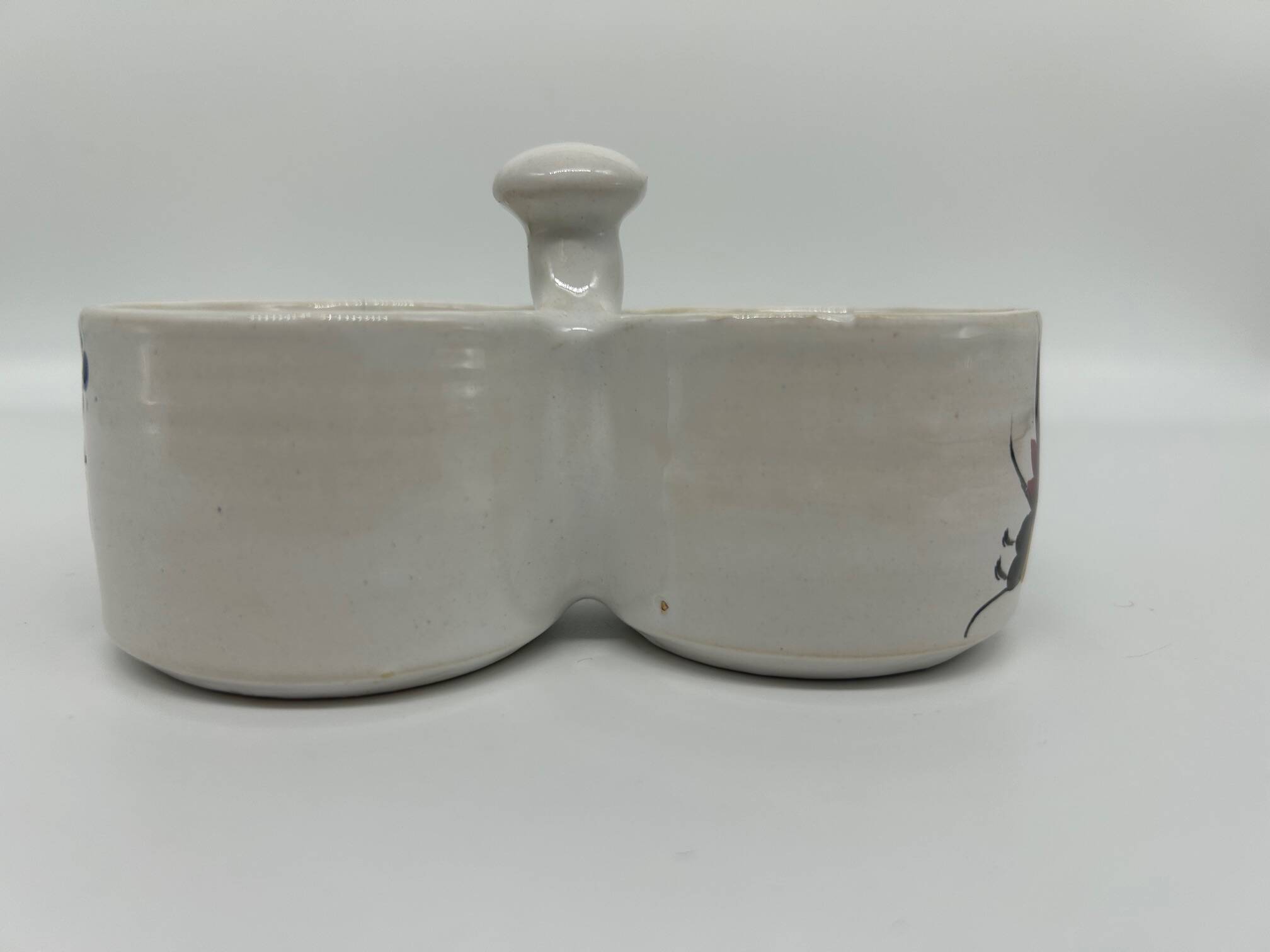 saliére en céramique années 60