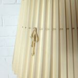 Scandinavian table lamp in Royal Copenhagen earthenware for Fog & Morup, Lampshade Le Klint