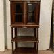 Napoleon III louis XVI style mahogany window and nineteenth century bronze gallery