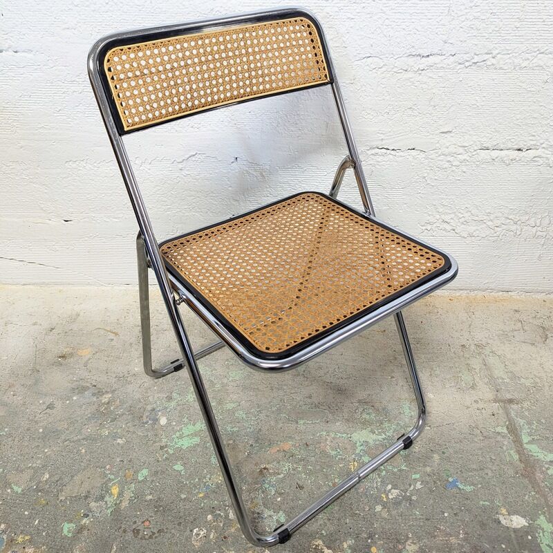 Folding chair metal structure