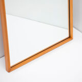 Scandinavian rectangular teak mirror, 1960
