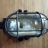 Industrial cast iron wall lights