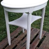 Oval table late 19th century wooden