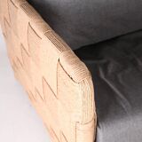 Pair of rope armchairs