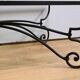 Table Basse en Fer Forgé, style Art Nouveau – 1940