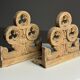 Neogothic terracotta ornaments