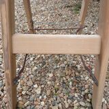 Old wooden stepladder