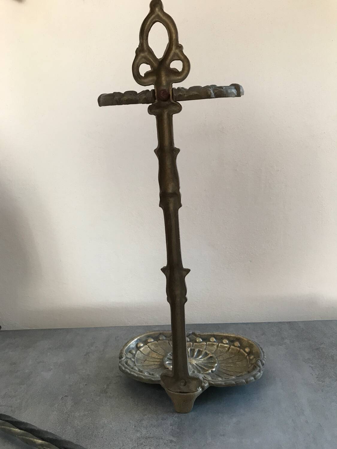 Solid brass fireplace mantelpiece