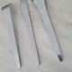 Set of 3 stainless steel cutlery Space Age