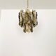 Large smoked glass citrus chandelier by j.t. kalmar