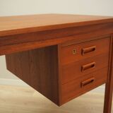 Teak desk, Danish design, 1970s, production: Denmark
