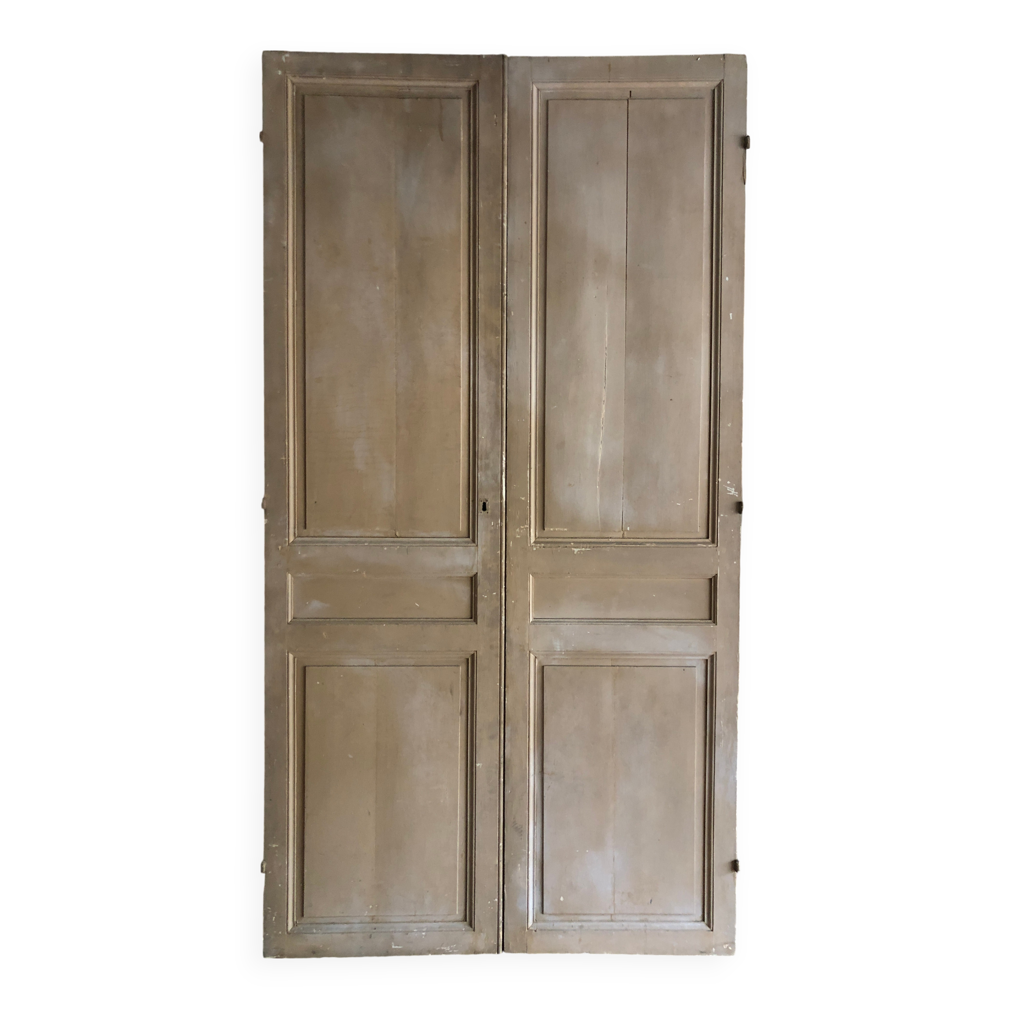 Pair of cupboard doors - 19th century