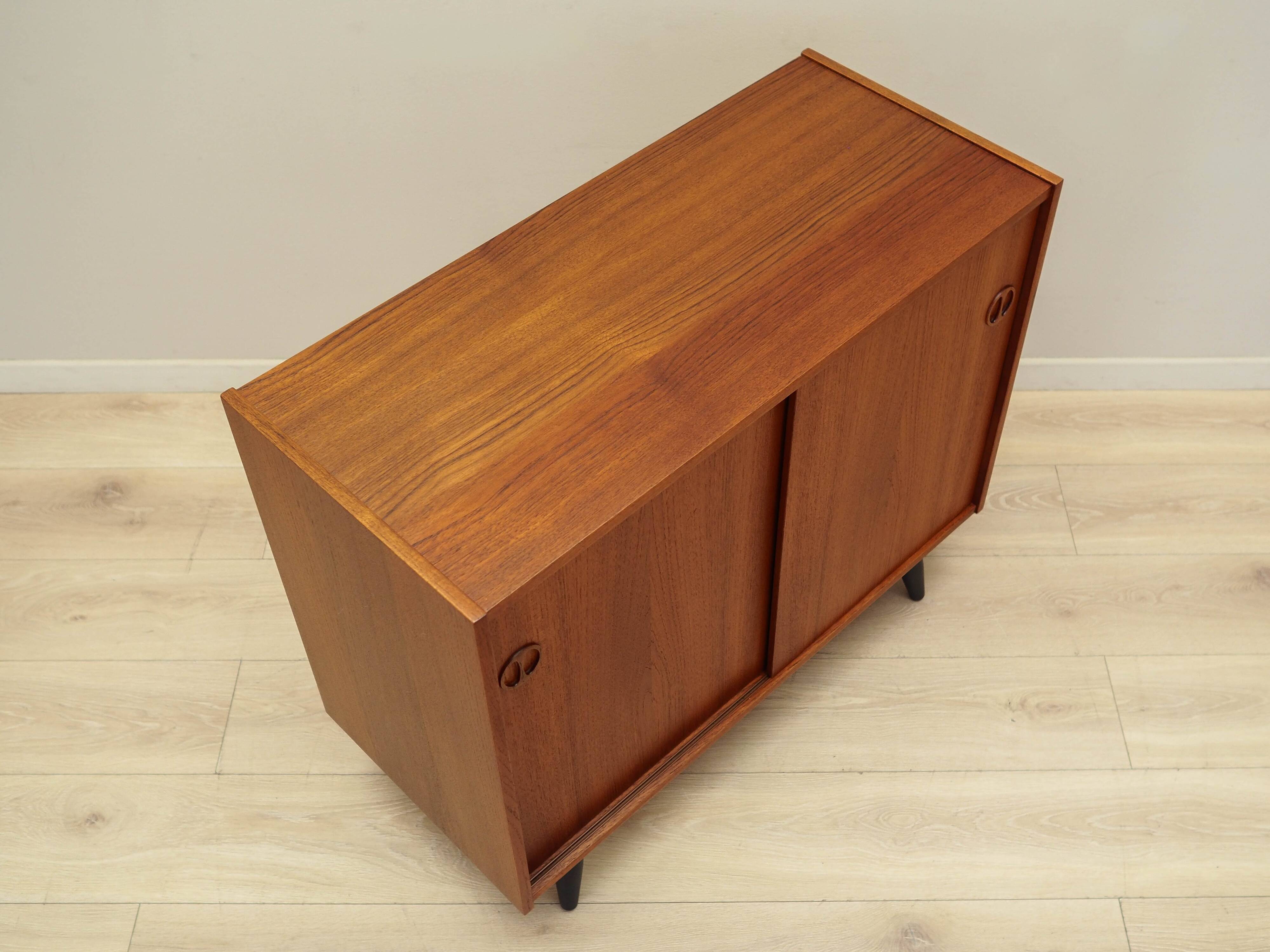 Teak cabinet, Danish design, 1970s, production: Denmark