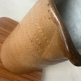 Vintage handmade earthenware pitcher