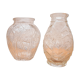 Duo vases à jacinthe Art Déco