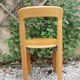 Série de 4 chaises Bruno Rey designer Suisse crée en 1971