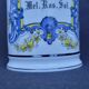 Apothecary pharmacy pot in Mel porcelain. Ros. Ground.