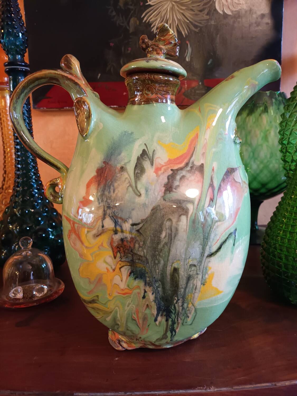 Handcrafted pitcher
