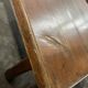 Table à manger vintage XL en bois massif