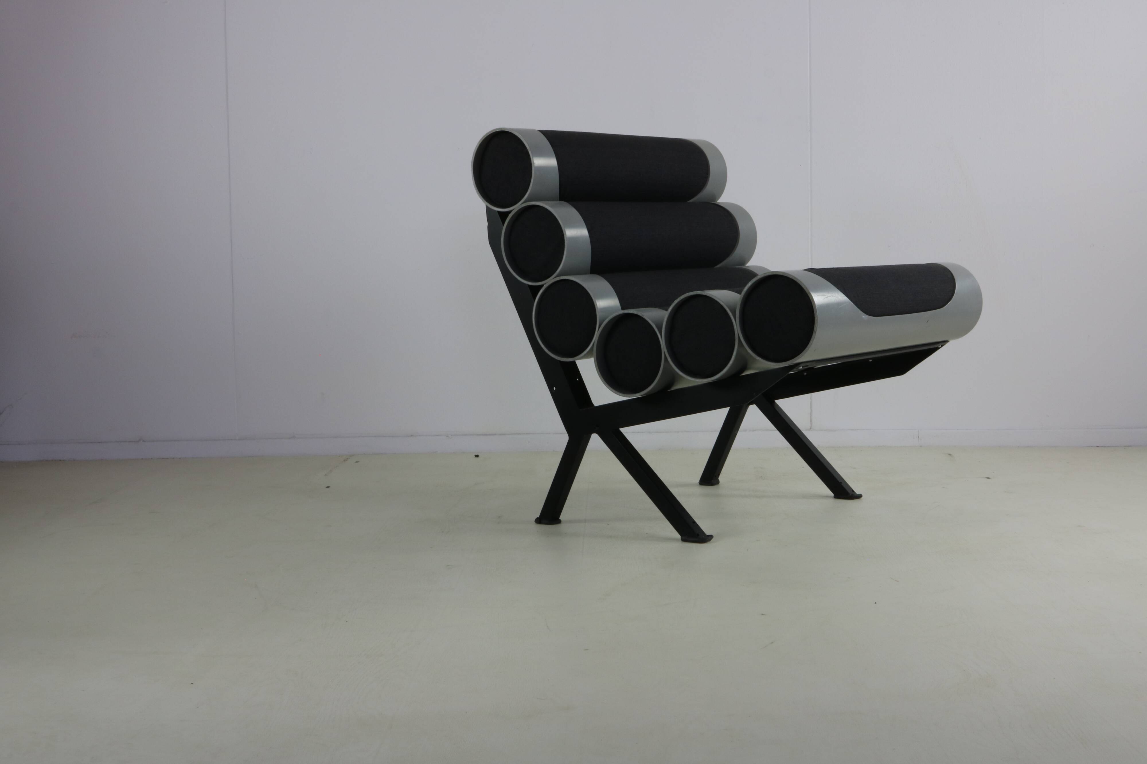 Nineties design lounge chair made at the design academy of Eindhoven