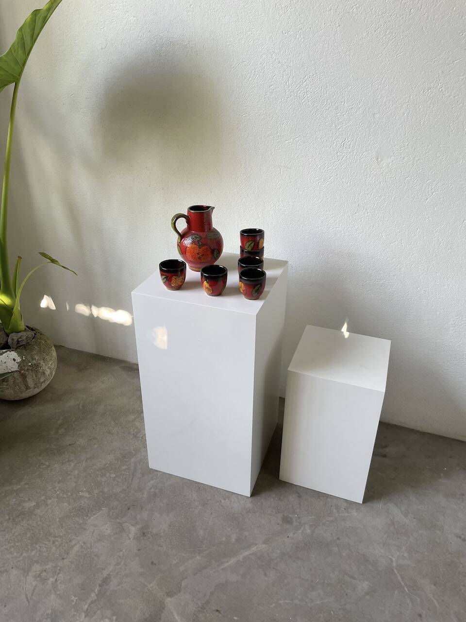 Scheurich German ceramic lemonade set