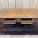 Teak coffee table with 2 drawers from the 1950s.