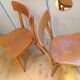 Pair of Thonet bistro chairs, 30-40s