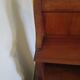 Antique trunk bench - Louis Philippe style - trunk seat - solid wood