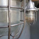 Old factory lamps