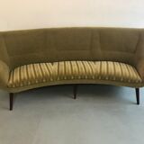 Fifties curved sofa