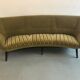 Fifties curved sofa