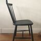 Sweden chair 1960 black bar stamped