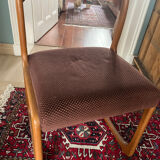 4 Baumann sleigh chairs
