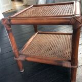 Table d'appoint en rotin