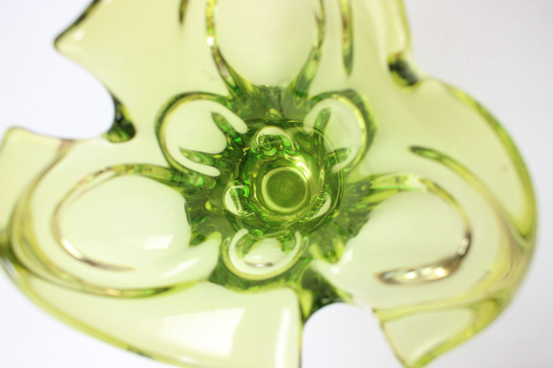 Mid-Century Glass Vase Designed by Josef Hospodka, 1960's