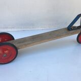 Old scooter vero baby abc in wood & metal of the 1960s vintage