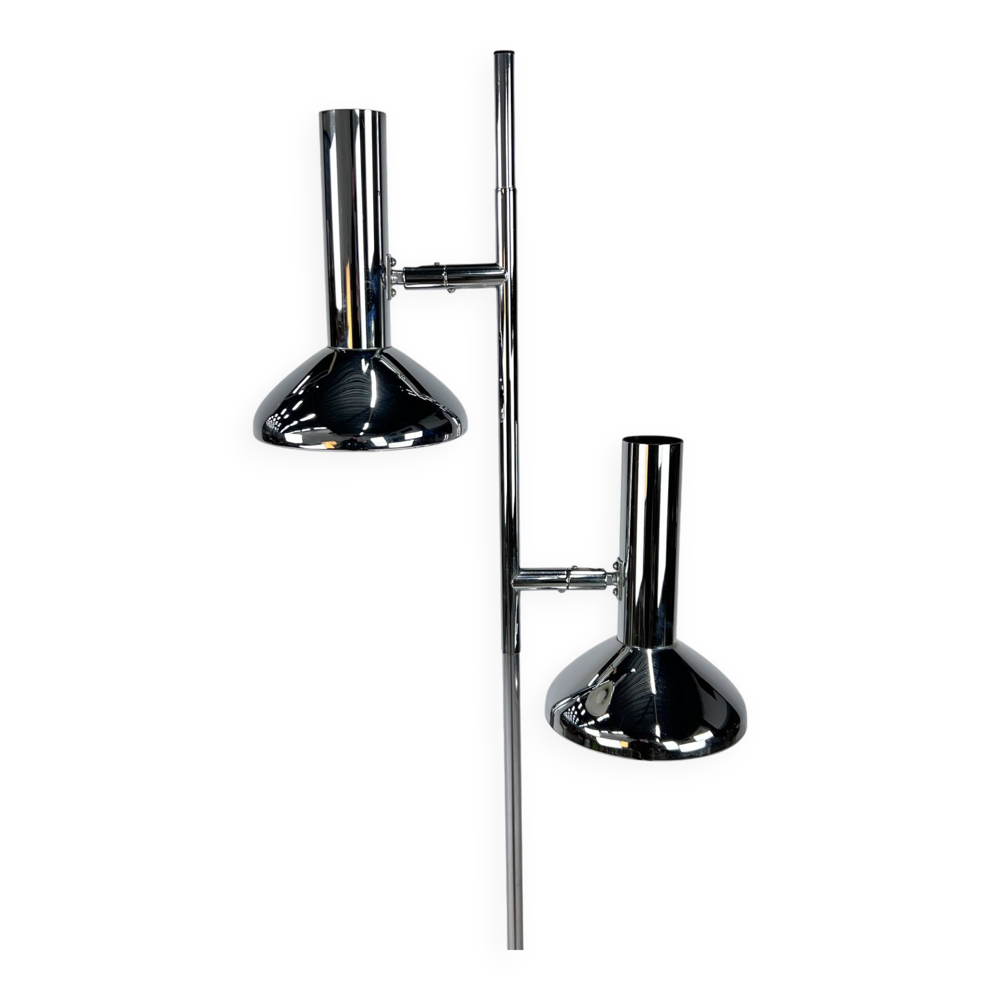 Vintage Space Age Floor Lamp with Adjustable Lamps, 1970s