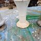 Lot of 6 Cast Iron Vases from 1900 from Charleville-Mézières
