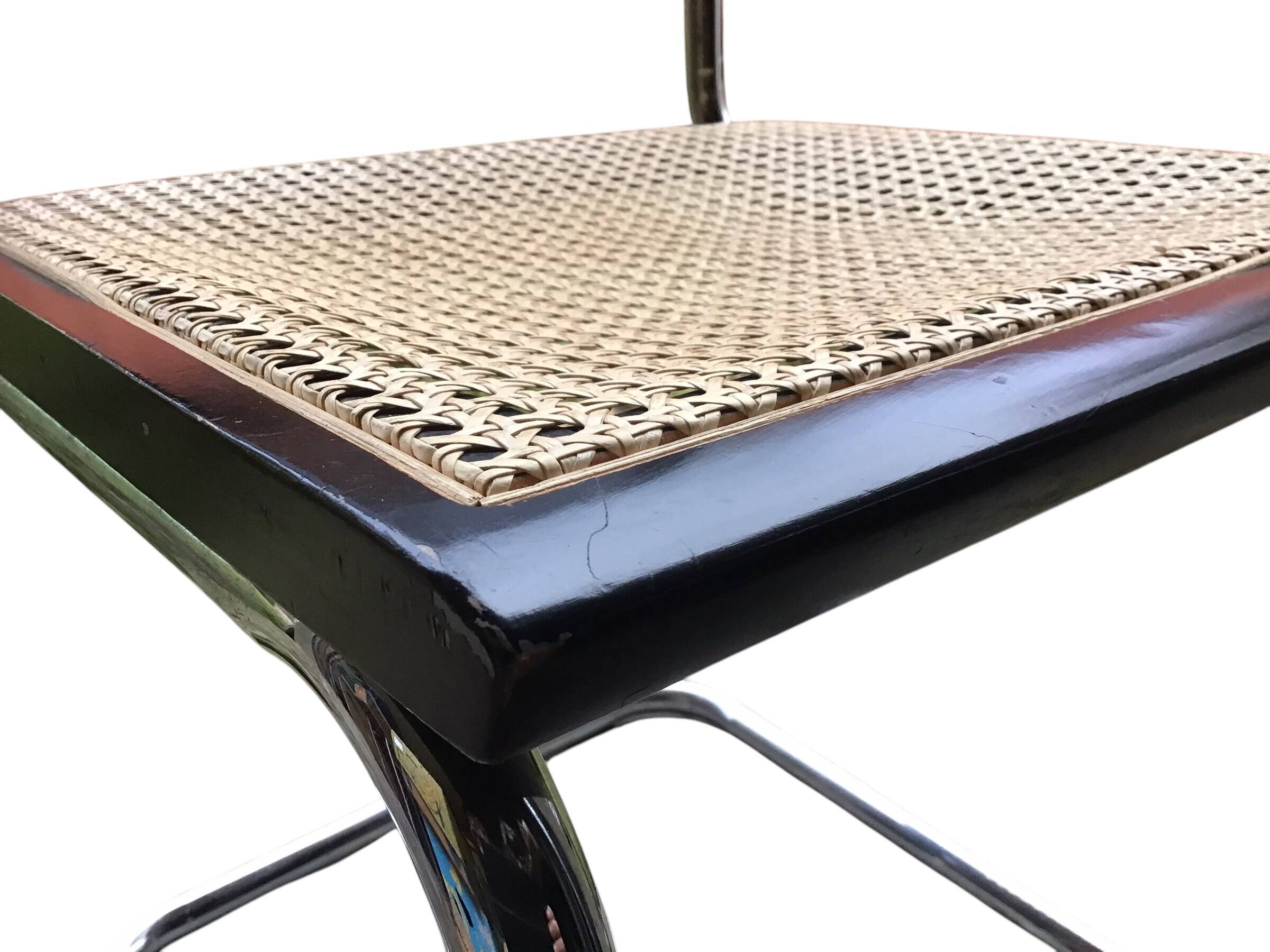 Cesca chair in solid wood and natural cane