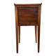 Table de chevet Directoire en noyer