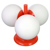 Small mid-century wall sconce in orange by Kaiser, Germany, 1960s