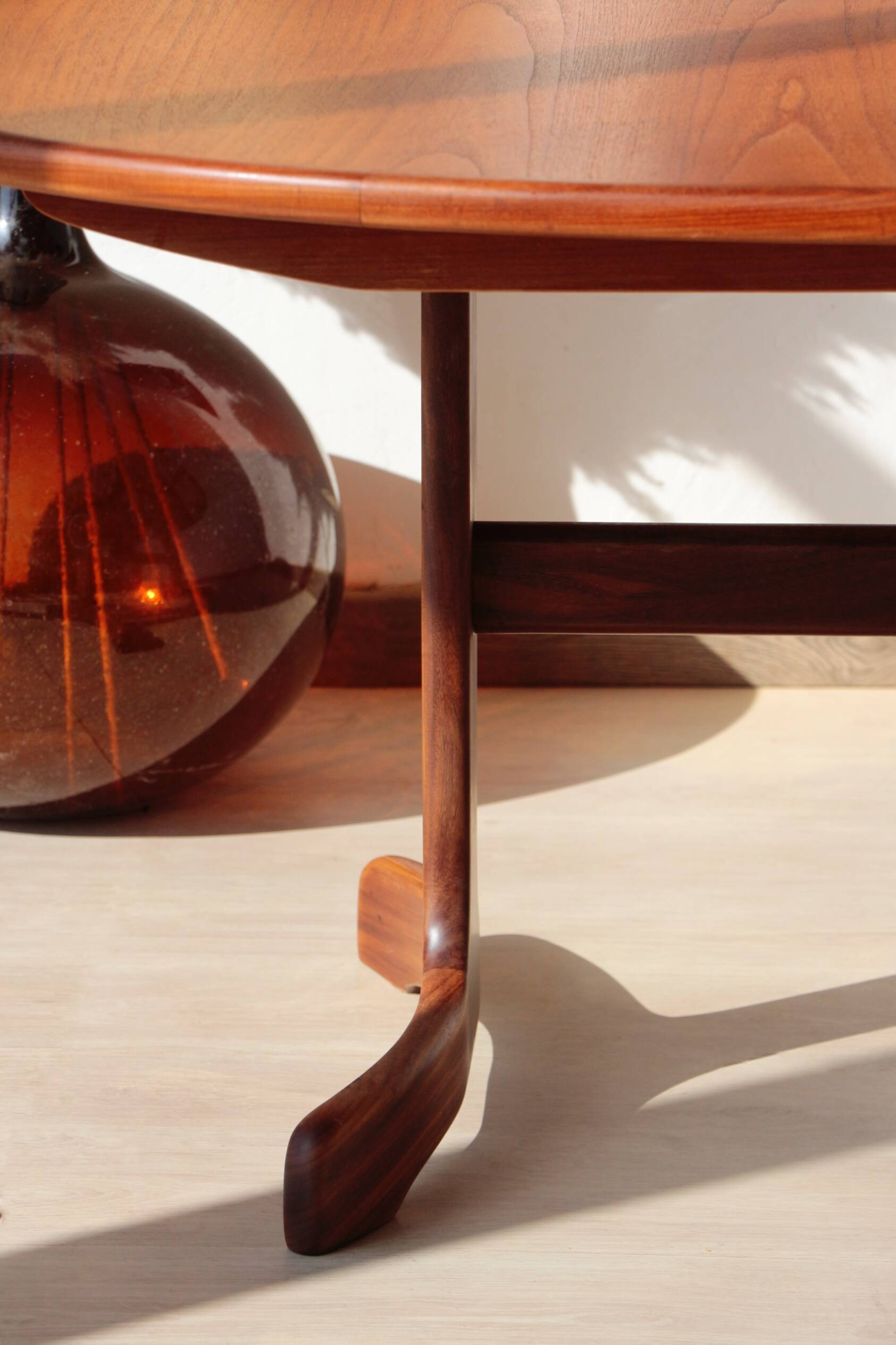 Oval dining table in teak – 6 to 8 people – Fresco model – G Plan