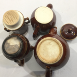 Coffee maker, teapot, milk pot