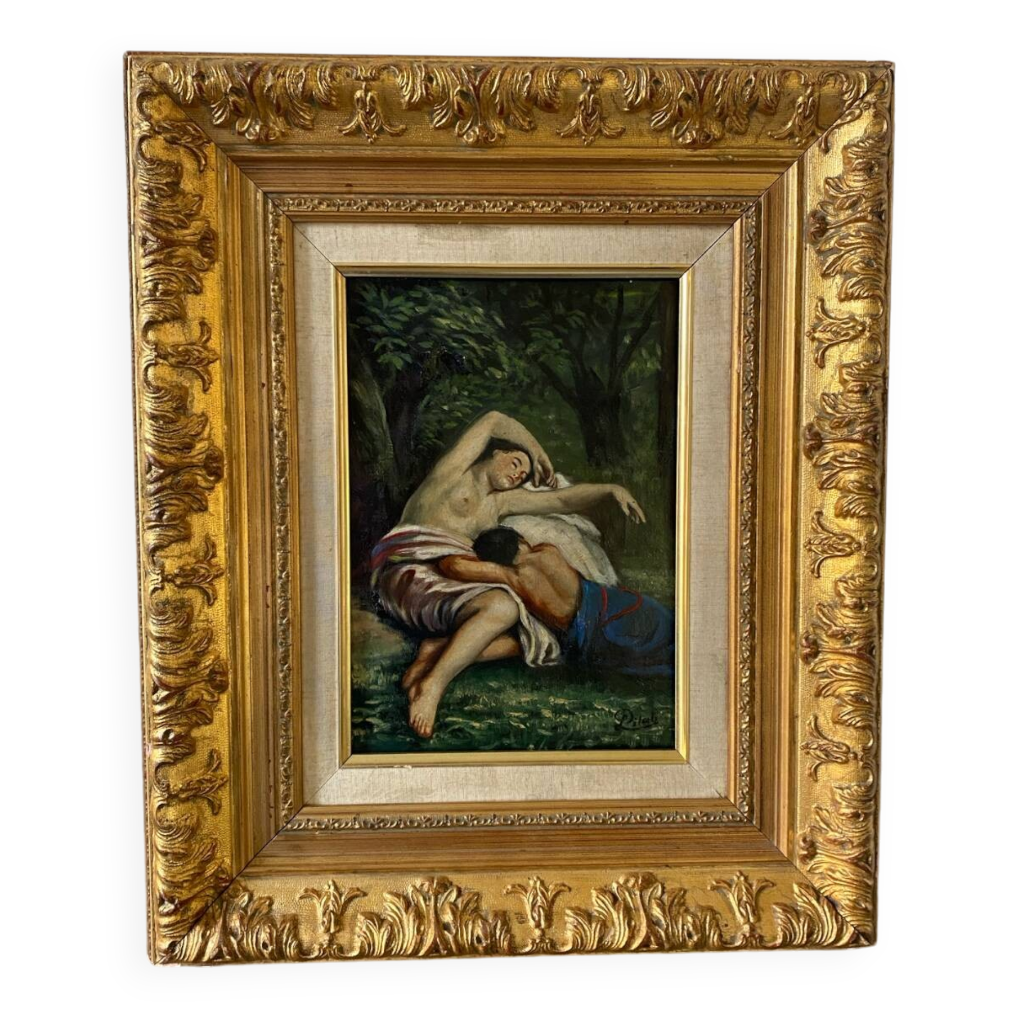 Young couple signed Pilati