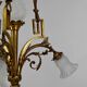 Lustre style Louis XVI Neoclassique en Bronze doré, France, Circa 1900