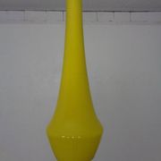 Yellow Teardrop Glass Ceiling Lamp from Holmegaard, Denmark, 1960s