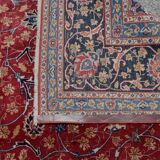 Large Oriental Rug Iran, Kashan Persian -3.00 X 3.85 Meters