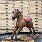 Antique rocking horse